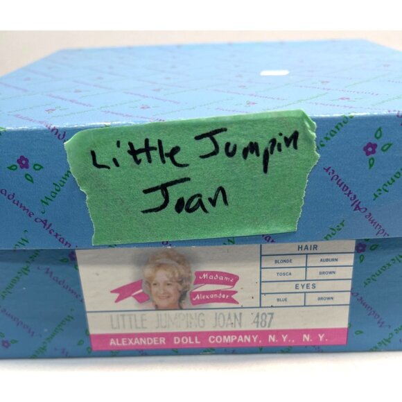 Madame Alexander Miniature Showcase Doll With Orange Polka Dot Dress & Signed St - Picture 8 of 8